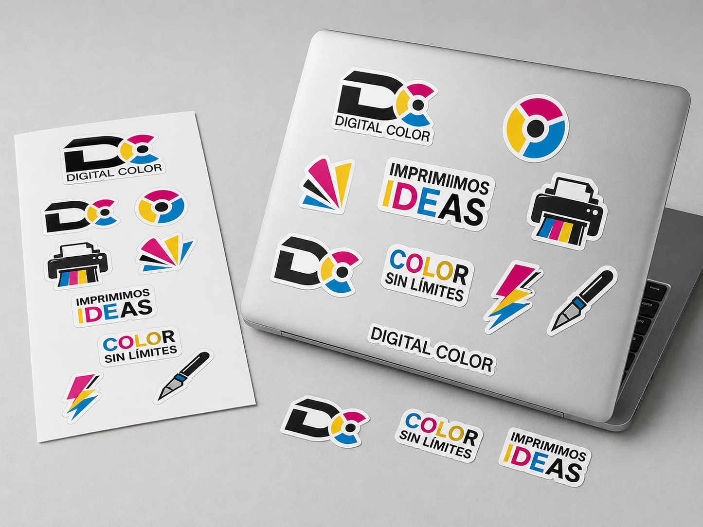 Stickers para laptops