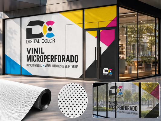 Vinil microperforado