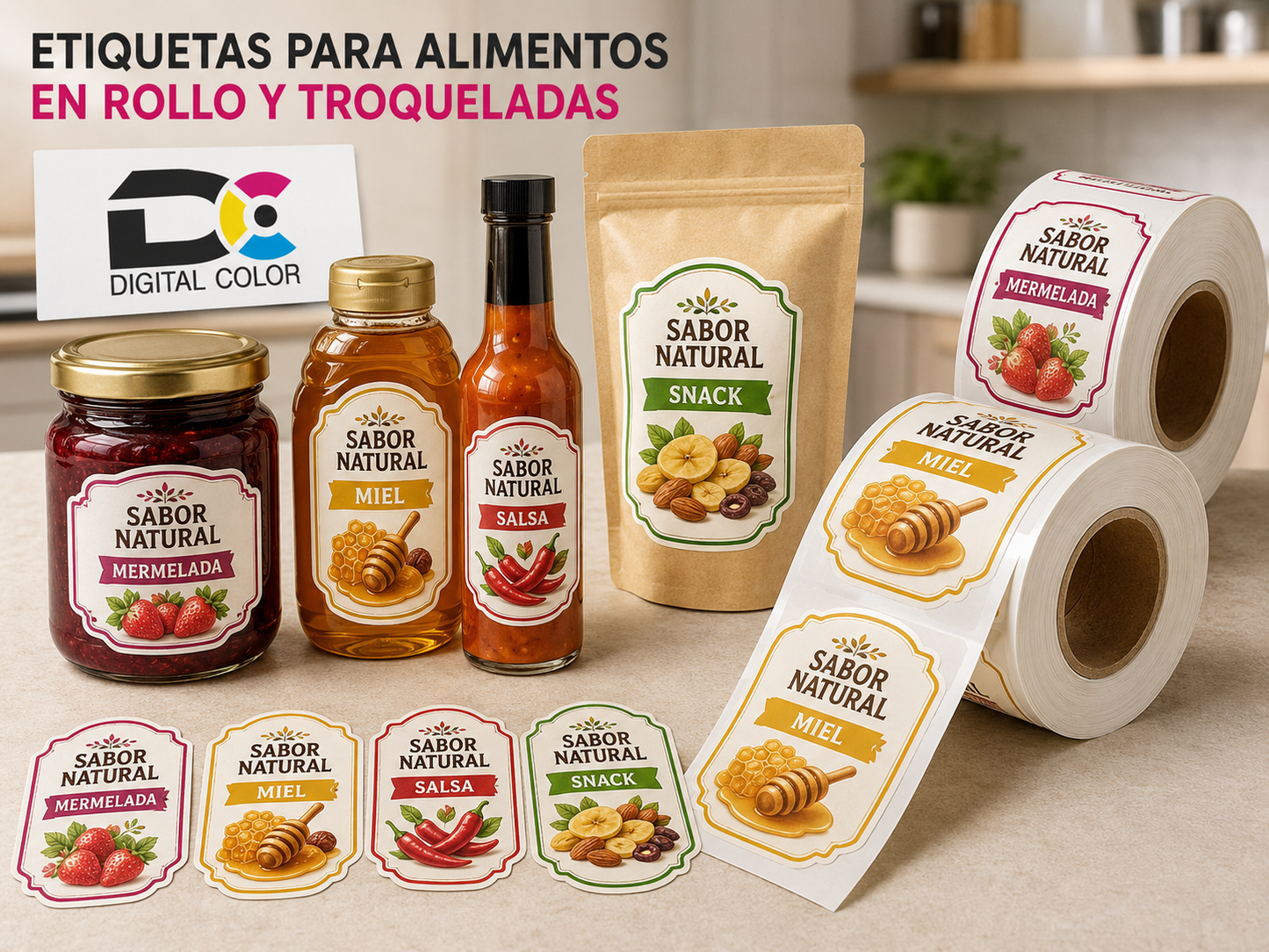 Etiquetas para alimentos